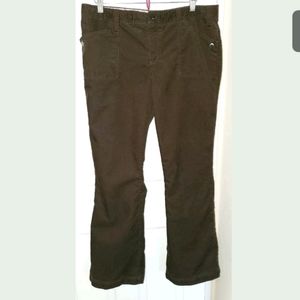 Tommy Hilfiger Womens 14 Chocolate Brown Corduroy